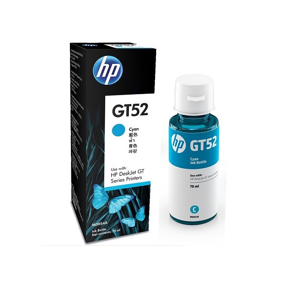 Mực in phun màu xanh GT52 (M0H54AE) dùng cho máy HP 5810, 5820, HP Ink Tank 310 (Z6Z11A)