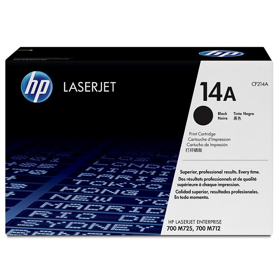 Mực in Laser HP 14A (CF214A) dùng cho máy HP ENTERPRISE 700 -M712DN, M712XH, 725