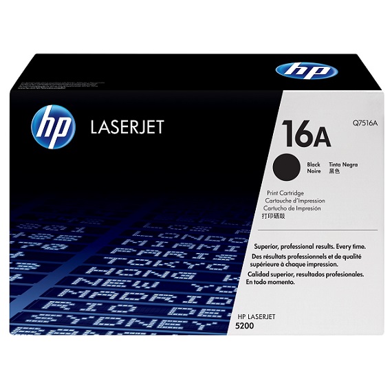 Mực in HP 16A (Q7516A) dùng cho máy in HP LaserJet 5200 / 5200L / 5200N / 5200DTN