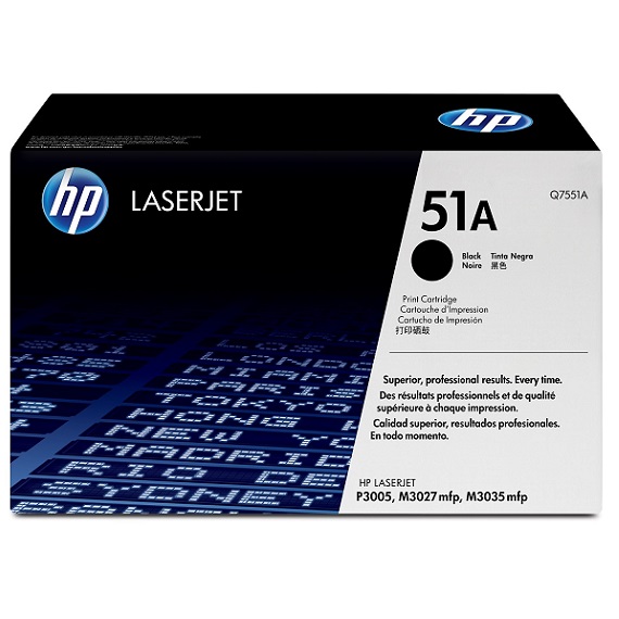 Mực in HP 51A (Q7551A) dùng cho máy HP LaserJet P3005, M3027, M3035
