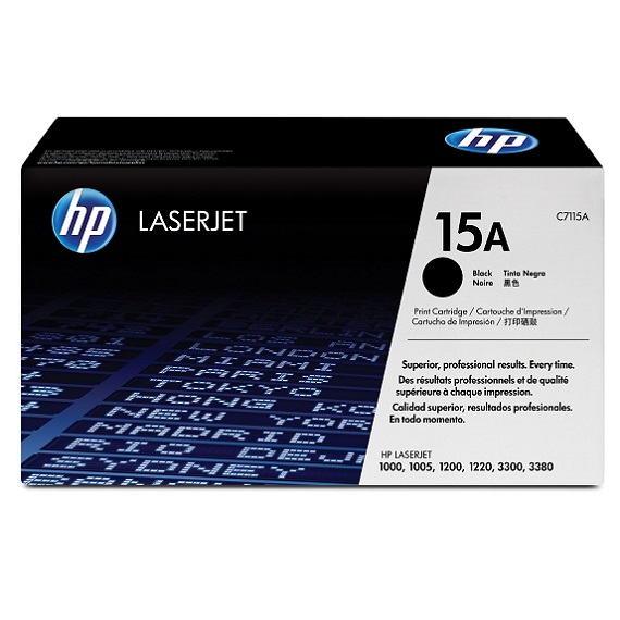 Mực in HP 15A (C7115A) dùng cho máy in HP LaserJet 1000 /1200/ 1220 / 3300