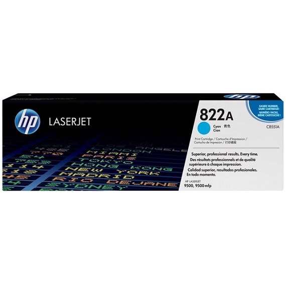Mực in laser HP 822A (C8551A) màu xanh dùng cho máy HP 9500N , 9500HDN