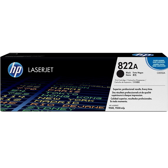 Mực in laser HP 822A (C8550A) màu đen dùng cho máy HP 9500N , 9500HDN