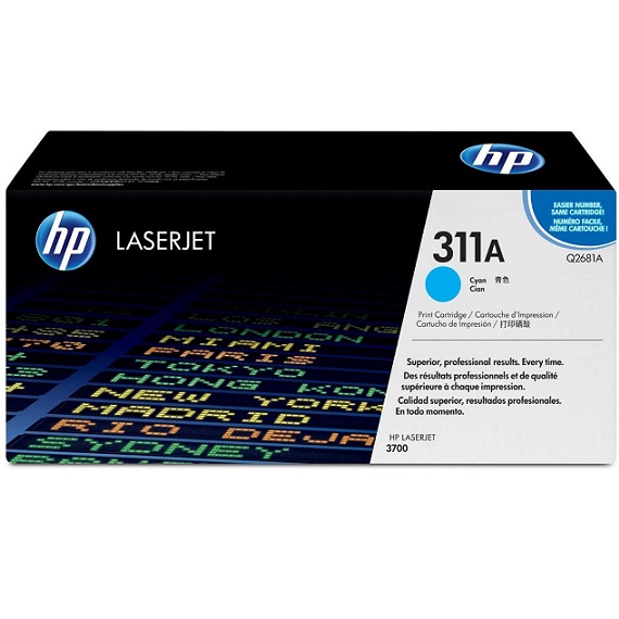 Mực in HP 311A (Q2681A) màu xanh dùng cho máy in HP CLJ 3700