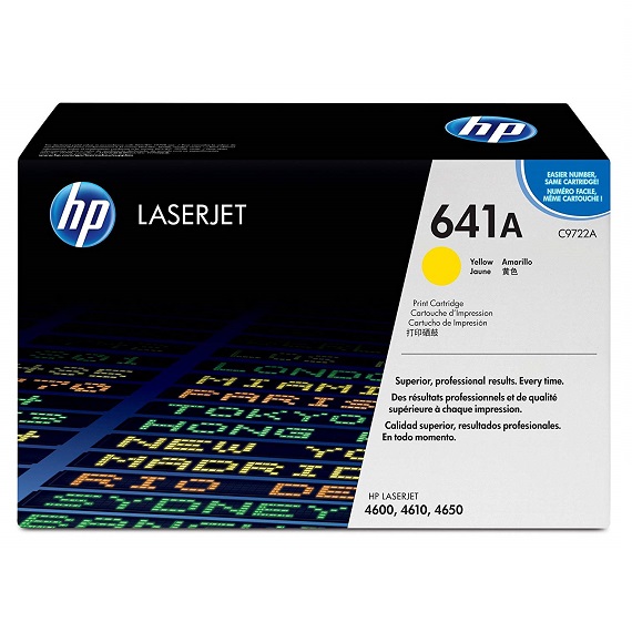 Mực in HP 641A (C9722A) màu vàng dùng cho máy in HP CLJ 4600 / 4650