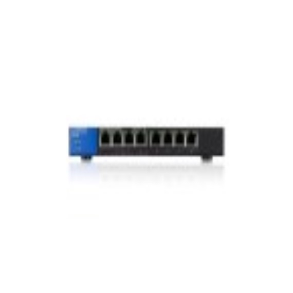 8-Port Business Desktop Gigabit PoE+ Switch LINKSYS LGS108P