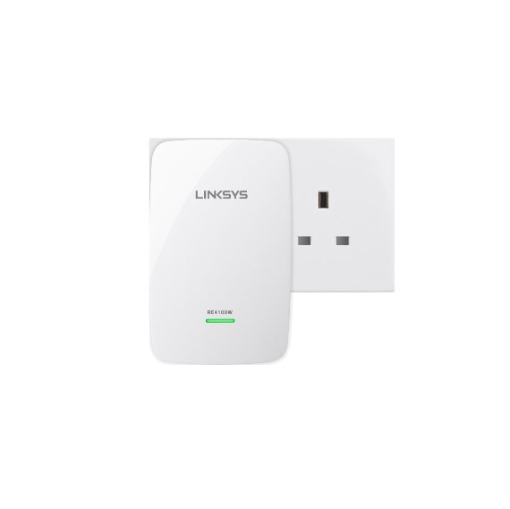 Bộ tiếp sóng  LINKSYS RE4100W N600 WIRELESS RANGE EXTENDER