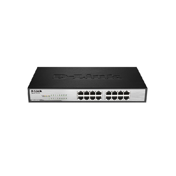 16-port 10/100/1000Mbps Unmanaged Switch D-LINK DGS-1016C