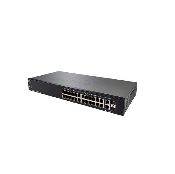 Thiết Bị mạng chuyển mạch Cisco SG250-26-K9-EU 26-port Gigabit Switch