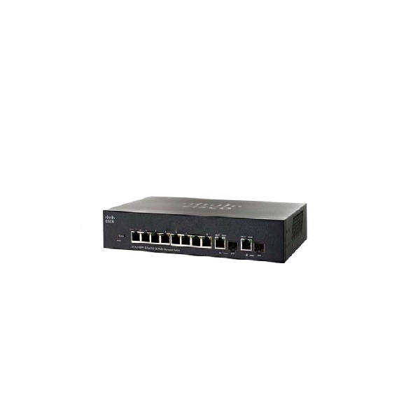 Thiết bị chia mạng Cisco SF350-08-K9-EU 8-port 10/100 Managed Switch