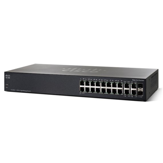 Thiết bị chia mạng Cisco SG350-20-K9-EU Managed Switch