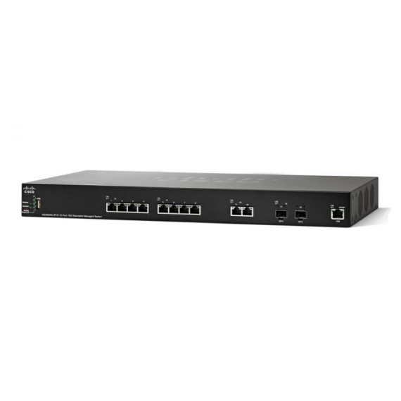 Cisco SG350XG-2F10 12-port 10GBase-T Stackable Switch