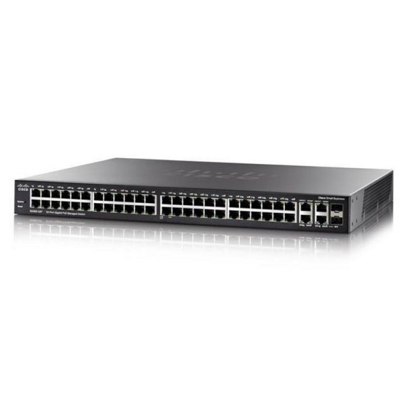 Cisco SG350X-24P 24-Port Gigabit PoE Stackable Managed Switch