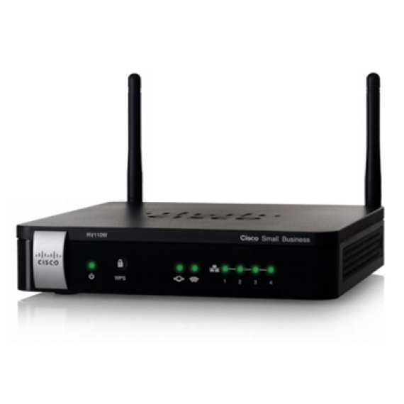 Cisco RV110W 4-Port Wireless-N VPN Firewall RV110W-E-G5-K9