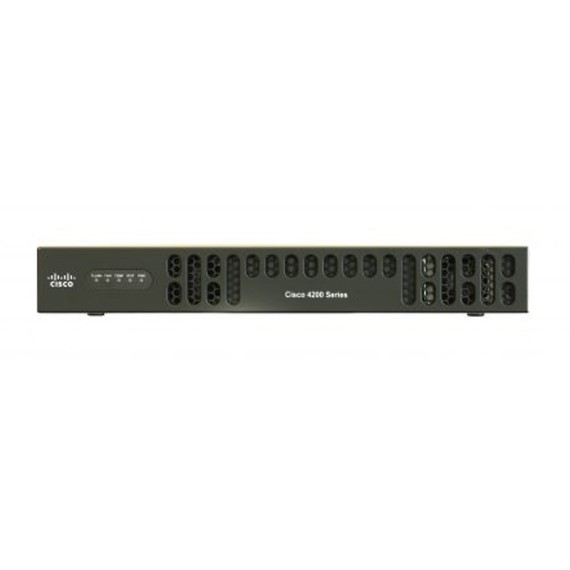 ISR4221/K9 Cisco ISR 4221 (2 GE, 2 NIM, 8 GB FLASH, 4 GB DRAM (default memory) (CON-SNT-ISR4221K)