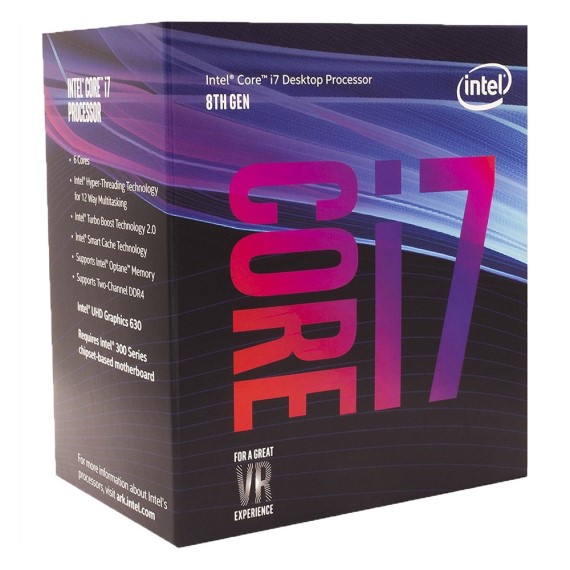 CPU Intel Core I7-8700 (3.2GHz)