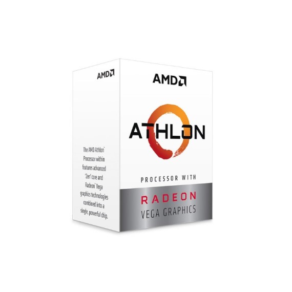 CPU AMD Athlon 220GE (2C/4T, 3.4 GHz, 4MB) - AM4
