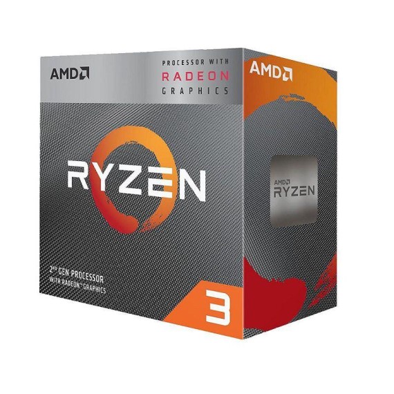 CPU AMD Ryzen 3 3200G (4C/4T, 3.6 GHz - 4.0 GHz, 4MB) - AM4