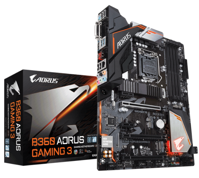 Mainboard GIGABYTE B360 AORUS GAMING 3