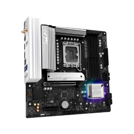 Mainboard ASRock B860M PRO RS WIFI (4 x DDR5/ 256GB/ LGA 1851/ Micro ATX)