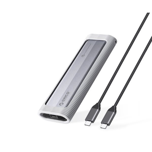 Hộp đựng ổ cứng SSD ORICO M.2 NVME TypeC AXM2-G2-GY-BP