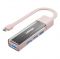 Hub chuyển Type-C sang 4 cổng USB 3.0 Unitek H1319A Hồng