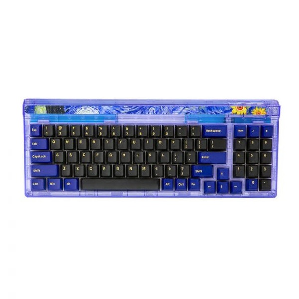Bàn phím cơ không dây Newmen GM780 Starry Gasket G-Pro Silvery Switch