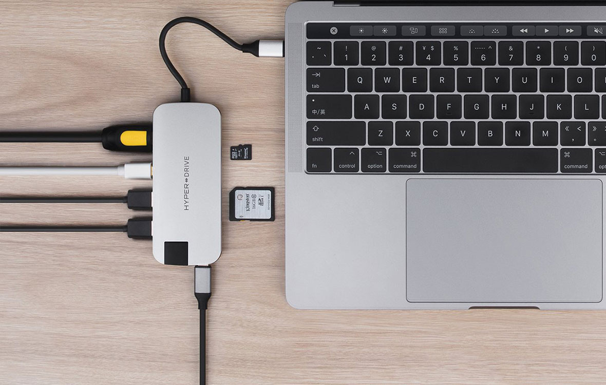 Hub Hyperdrive Slim USB-C Multi Port HD247B (Bạc)