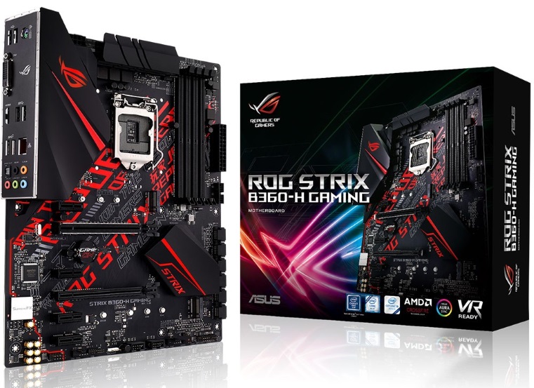 Bo mạch chính/ Mainboard Asus Rog Strix B360-H Gaming