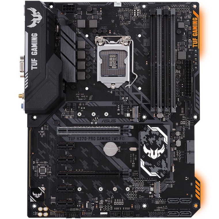 Bo mạch chính/ Mainboard Asus TUF H370-PRO GAMING (WI-FI)