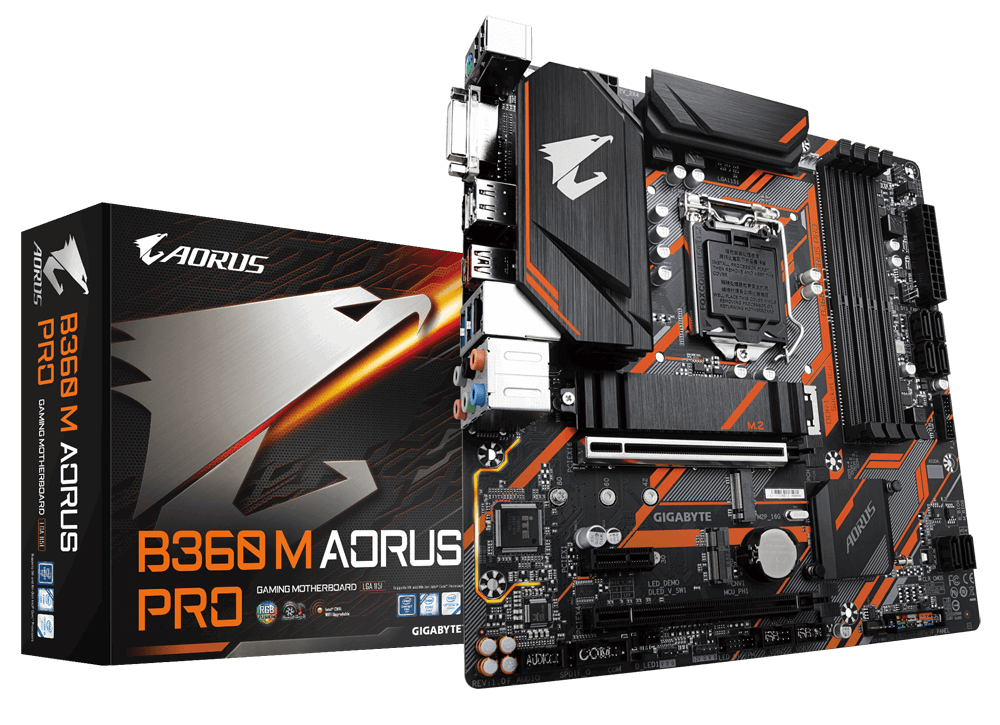 Mainboard Gigabyte B360M Aorus Pro