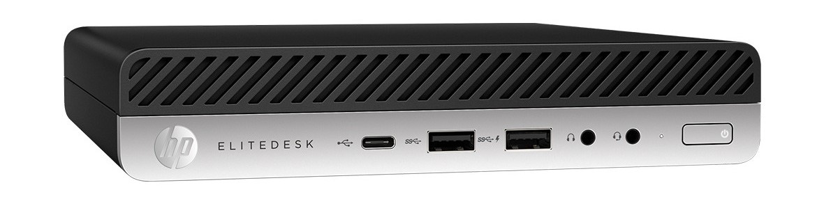 Máy tính để bàn/ PC HP Mini EliteDesk 800 G4 (i3 8100/4G/1TB/Dos) (4SA37PA)