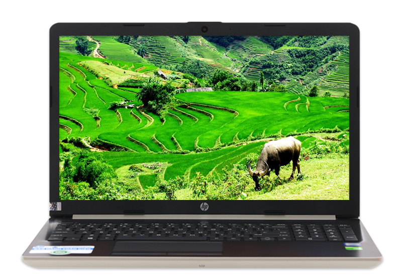 Màn hình tươi sáng, sắc nét trên Cấu hình mạnh mẽ trên Laptop HP 15 da1033TX i7 (5NK26PA)