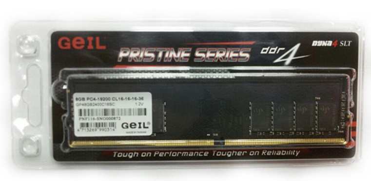 Bộ nhớ DDR4 Geil 8GB (2400) (GP48GB2400C17SC)