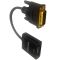 Cáp chuyển đổi DVI (24+1) sang VGA dài 15cm Kingmaster KM002