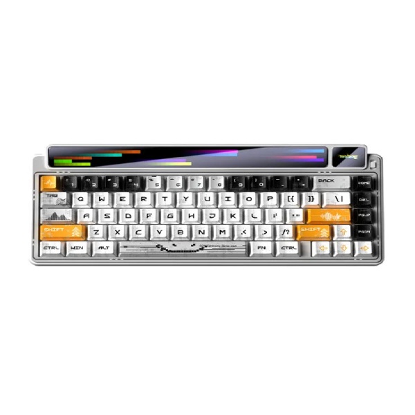 Bàn phím cơ LEOBOG AMG65 (Màu trắng/ Jadeite switch)