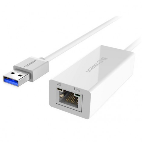 Cáp chuyển USB 3.0 to LAN hỗ trợ 10/100/1000 Mbps Ugreen 20255