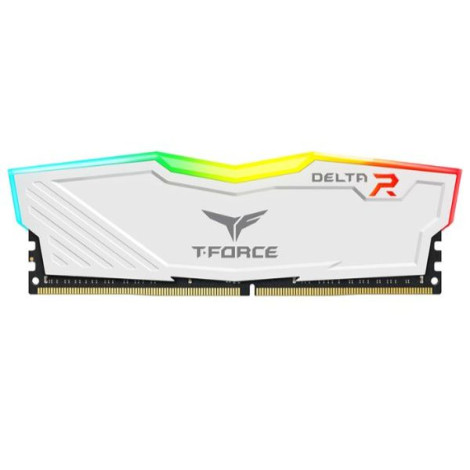 Ram Desktop TeamGroup T-Force Delta White RGB 32GB DDR5 Bus 6000Mhz