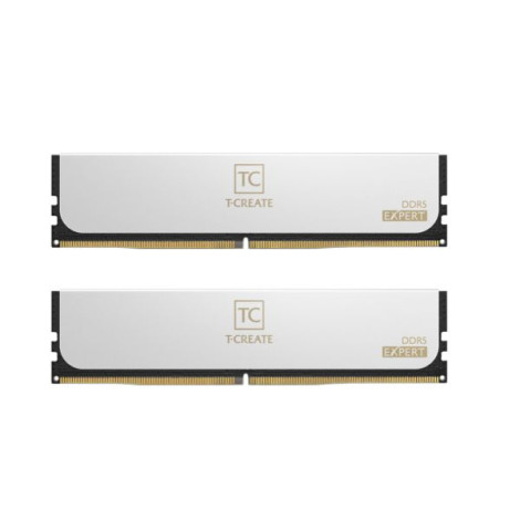 Ram Desktop TeamGroup T-Create Expert White 64GB DDR5 Bus 6400Mhz