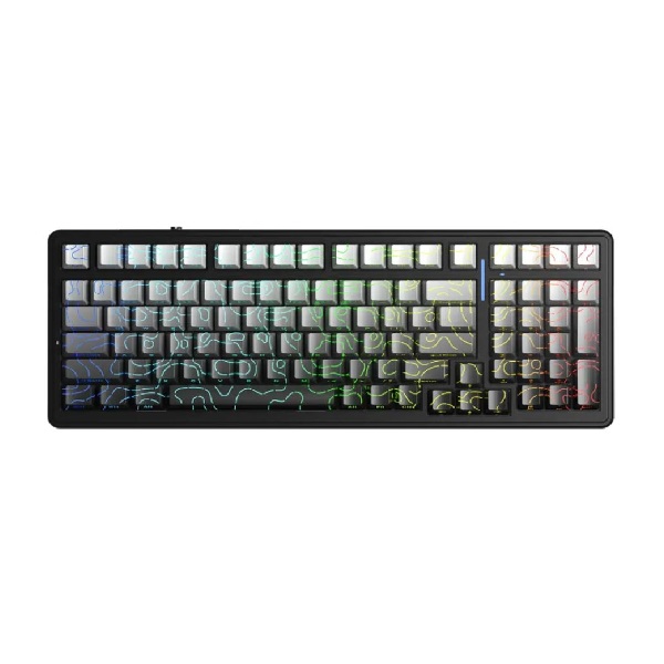 Bàn phím cơ gaming AULA F99 (Xám gradient contour/ Star Vector switch)