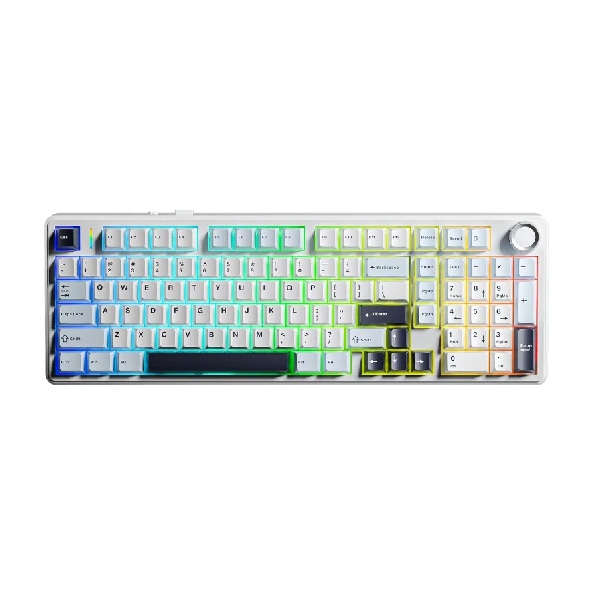 Bàn phím cơ gaming AULA S98 PRO (Xanh dương - trắng - tím đậm/ Nimbus V3 switch)