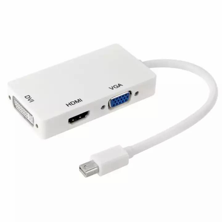 Bộ chuyển đổi Mini DisplayPort sang VGA/DVI/HDMI Lention MVDH-WH