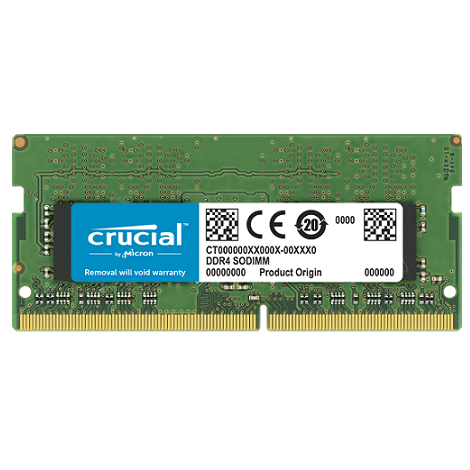 RAM laptop CRUCIAL (1 x 32GB) DDR4 3200MHz CT32G4SFD832A