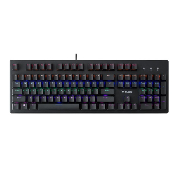 Bàn phím cơ Rapoo V510C Red Switch (Đen)