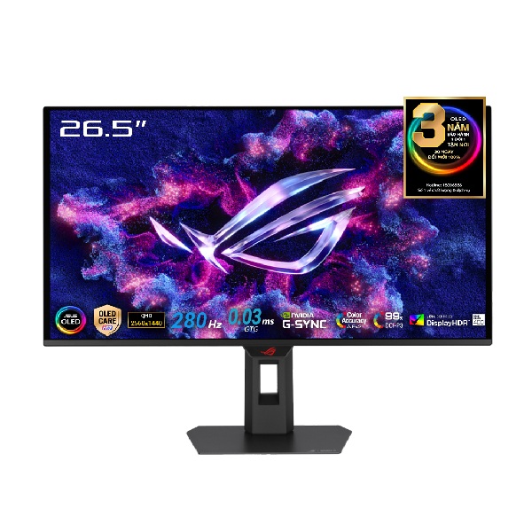 Màn hình LCD Asus ROG Strix OLED XG27UQDMS (26.5 inch IPS/ 3840 x 2160/ 1,000cd/㎡/ 0.03ms/ 240Hz)