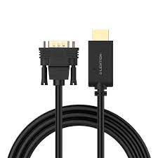 Cáp chuyển đổi HDMI sang VGA 1,8m Lention HV-1.8M-BK