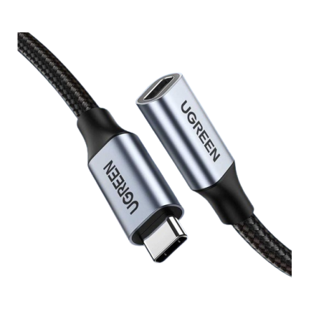 Cáp USB Type C 3.1 Gen 2 nối dài 1m Ugreen 30205, hỗ trợ độ phân giải 4K@60Hz.