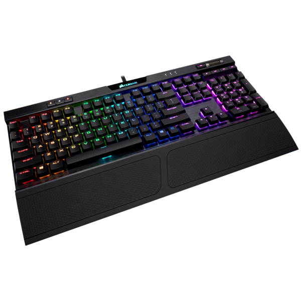 Bàn phím có dây Corsair K70 MK.2-BLK-MX Low Profile RGB Mx Speed CH-9109018-NA
