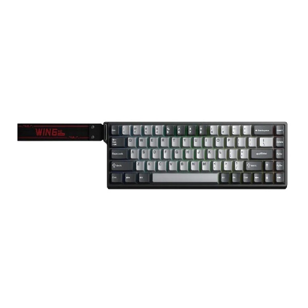 Bàn phím cơ gaming AULA WIN68HE PRO (Xám đậm - Xám nhạt/ Xingyi magnetic switch - Rapid trigger)