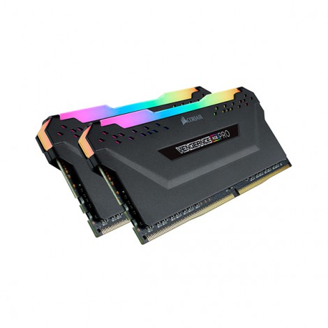 RAM Desktop Corsair Vengeance RGB Pro 16GB DDR4 Bus 3000Mhz CMW16GX4M2D3000C16